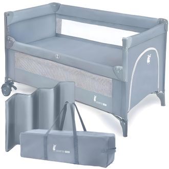 OEM Cuna De Viaje Plegable Close To Mommy, 2 Niveles + Bolsa