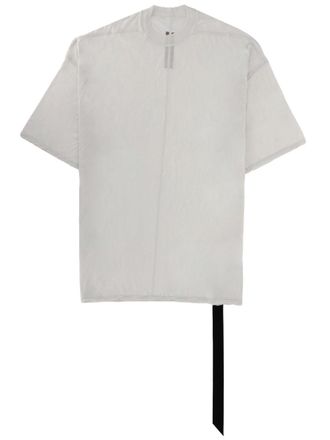 Rick Owens Tommy T Lightweight Cotton Asymmetrical T-Shirt