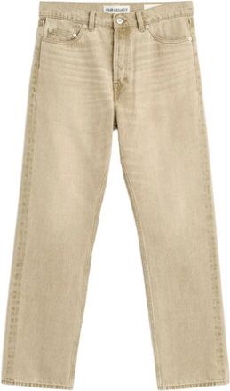 Our Legacy First Cut Jeans - Heren - Regular Fit Jeans - Groen - W33 - Katoen - Jeans