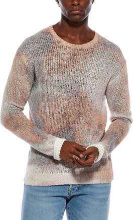 John Varvatos Sullivan Linen-Blend Crewneck Sweater
