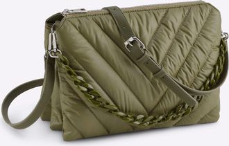 Heine Handtasche HEINE, Damen, Gr. B/H/T: 32cm x 22cm x 5cm, schwarz, Metall, Viskosemischung, unifarben, Taschen Handtasche