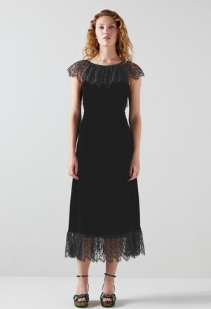 L.k. Bennett Womens Anouk Dresses,Black - Size 16 UK