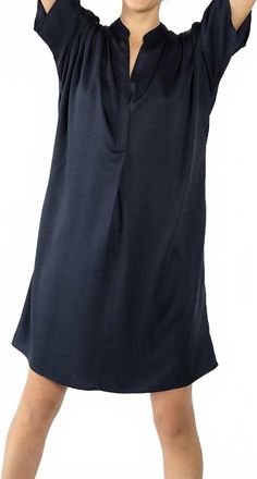 Neu Nomads Kerala Shirt Dress In Blue