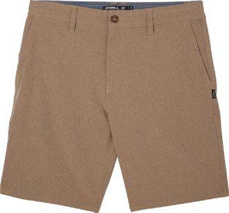 O'Neill Mens Reserve Heather 19 Hybrid Shorts Khaki 28 In Waist X 9 In Inseam