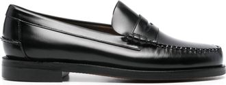 Sebago Polished Penny Strap Loafer With Moc Toe Design