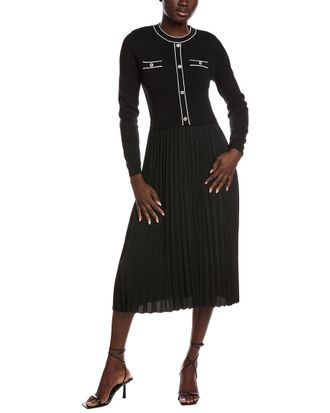 Nanette Lepore Pleated Midi Dress