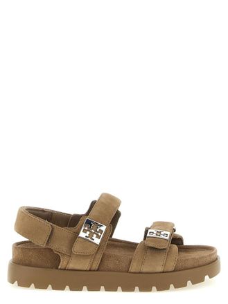 Tory Burch Beige Velcro Sandals