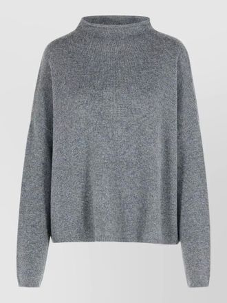 Lisa Yang sandy cashmere sweater mock neck