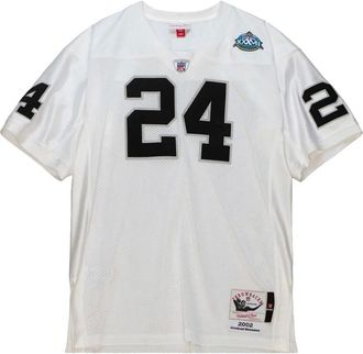 Mitchell & Ness Top NFL Super Bowl Raiders 2002 Charles Woodson - Bianco