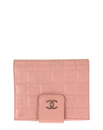 Chanel Vintage Icon Lambskin Compact Wallet (Authentic Pre-Loved)