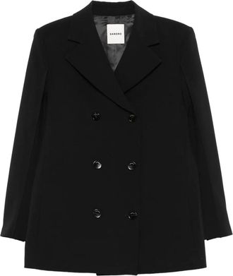 Sandro Blazer doppiopetto - Nero