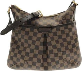 Louis Vuitton Pre-owned Coated Canvas Shoulder Bag - Dames - Vintage Schoudertas - Bruin - ONE Size - Vintage