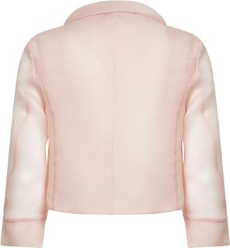 Blanca Vita Womens Bolero Jacket Bainka Pink Organza Polyester