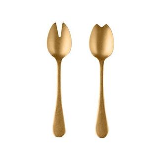 Mepra Vintage Salad Serving Set - 2 Pieces in Gold at Nordstrom