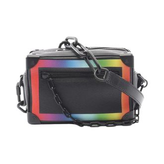 Louis Vuitton Pre-owned Vintage Trunk Crossbody Bag met Regenboogafwerking - Dames - Pre-owned - Veelkleurig - Maat: ONE Size