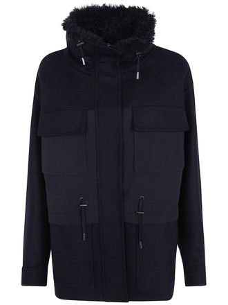 Mant&ugrave; Coat Hooded Peacoat