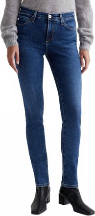 AG - Adriano Goldschmied Prima Cigarette Leg Vapor Wash Jean In Goldrush