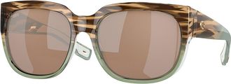 Costa 6S9004 Waterwoman 2 Polarized 900408 Womens Sunglasses Brown Size 58