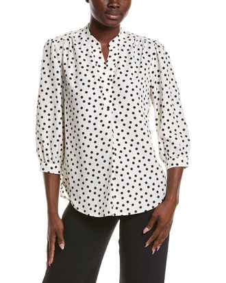 Anne Klein Printed Blouse