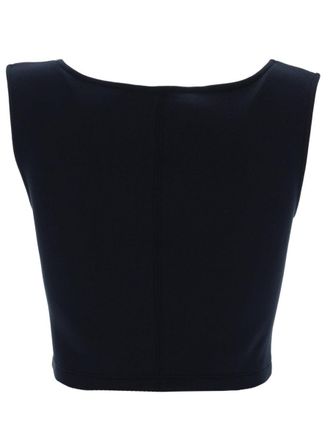 Max Mara Cotton Jersey Tank Top - Blue