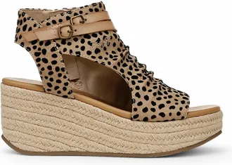 Blowfish Womens Brown Wedge Sandals - Lacey C Rope