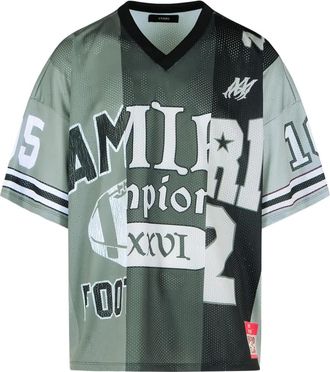 Amiri T-shirt met logo - Groen