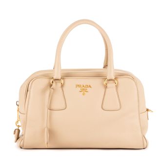 Prada Zip Bowler Schoudertas