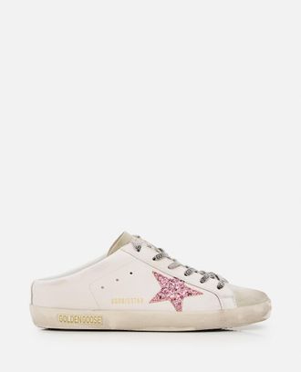 Golden Goose White Super-Star Sneakers