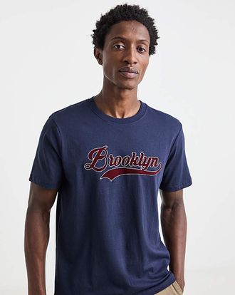 Jacamo Brooklyn Graphic T- Shirt