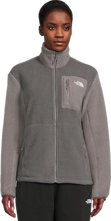 The North Face Yumiori Full Zip Womens Coat Anthracite Grey/Smoked Pearl/Smoked Pearl : 2XL, Fleece/Polyester