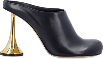 Coperni Orchestra Mules - Dames - Muiltjes - Zwart - 36 EU - Leer - Schoenen