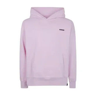 Barrow Barrow, Heren, Sweatshirts & Hoodies, Roze, Maat: L Katoen
