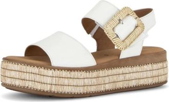 Gabor Dames, Schoenen, Wit, Maat: 40 EU Leer