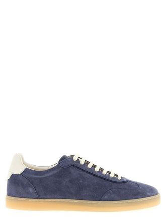 Brunello Cucinelli Washed Suede Sneakers