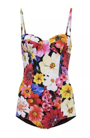 Dolce & Gabbana Floral Swimsuit Size M