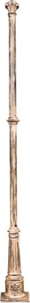 Biscottini International Columna De Hierro Fundido Con Acabado Antiguo