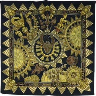 Herm&egrave;s Pre-owned Vintage Silk Scarf - - Pre-owned - Donna - Multicolore - ONE SIZE
