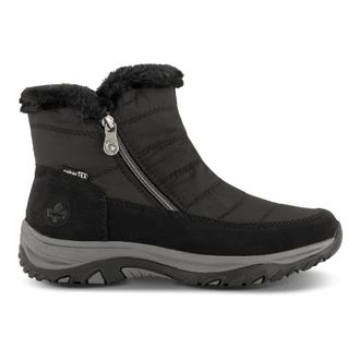 Rieker Schoenen, Dames, Zwart, 42 EU, Leer, M9670-01 Winterlaarzen