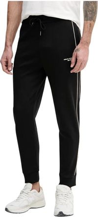 A|X Armani Exchange Heren, Broeken, Zwart, Maat: XL Katoen