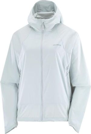 Salomon Outwind Full Zip Jacket Windjacke f&uuml;r Damen | grau