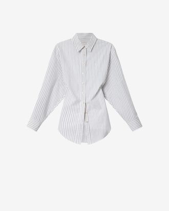 Isabel Marant Chemise Aurora - Femme - Blanc-noir - Taille 34 - Isabel Marant