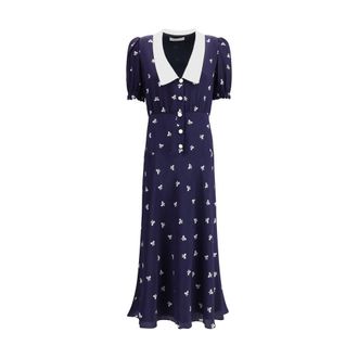 Alessandra Rich Bow patterned Womens Dress