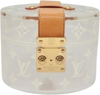 Louis Vuitton Pre-owned Accessories, female, White, Size: ONE SIZE Pre-owned Plastic Home-Office