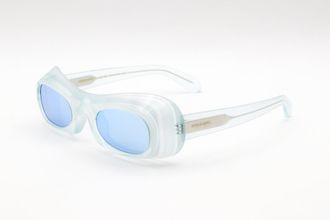Ferragamo SF2030S 451 Transparent Aqua/Blue