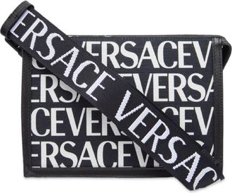 Versace Allover Logo Compact Belt Bag