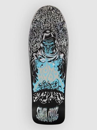 Santa Cruz Knox Firepit Reissue 10.07 Skateboard Deck blauw