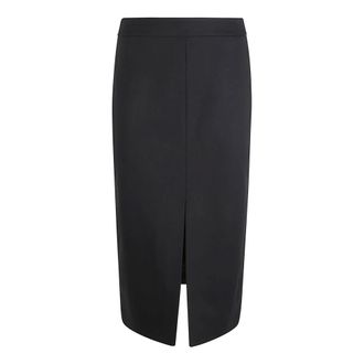 True Royal Rokken, Dames, Zwart, XL, Leer, Pencil Rok