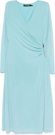 Karl Lagerfeld Abito a portafoglio con zip - Blu