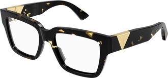 Bottega Veneta Stijlvolle brilmonturen in Dark Havana - unisex - Brillen - Bruin - 52 MM - Accessoires