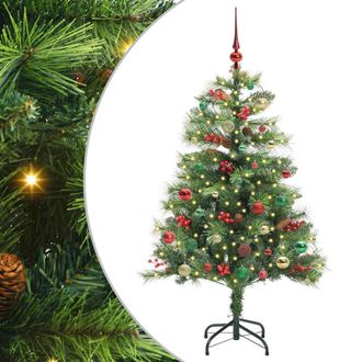 vidaXL &Aacute;rbol De Navidad Artificial Verde 150 Cm Pvc Y Metal Vidaxl